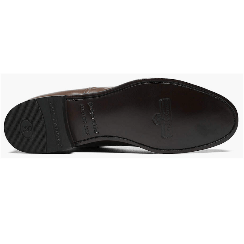 MADISON CAP TOE OXFORD MEN'S DRESS SHOE - BROWN
