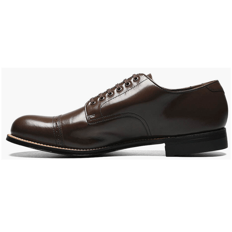 MADISON CAP TOE OXFORD MEN'S DRESS SHOE - BROWN