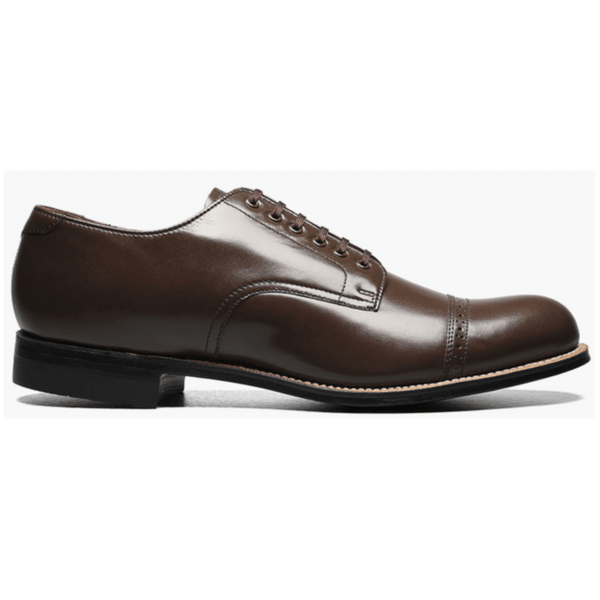MADISON CAP TOE OXFORD MEN'S DRESS SHOE - BROWN