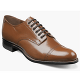 MADISON CAP TOE OXFORD MEN'S DRESS SHOE - OAK