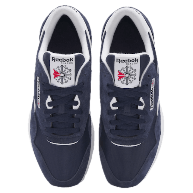 CLASSIC NYLON SHOES - NAVY/WHITE