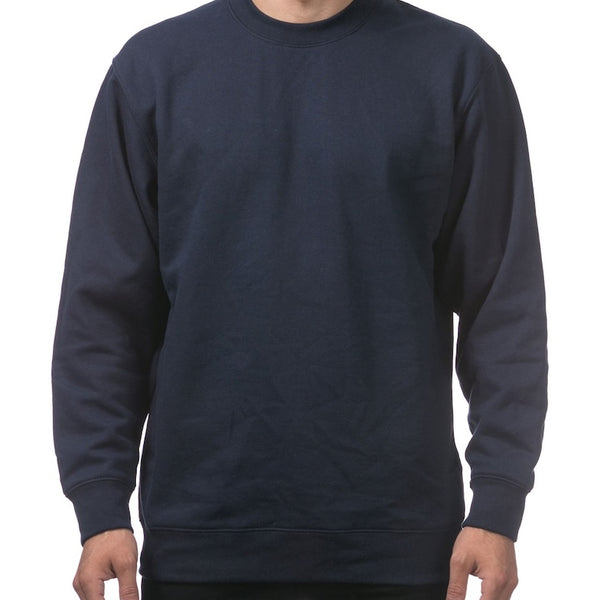 Pro Club Heavyweight 13oz Crew Neck Pullover - NAVY – Frank Collection