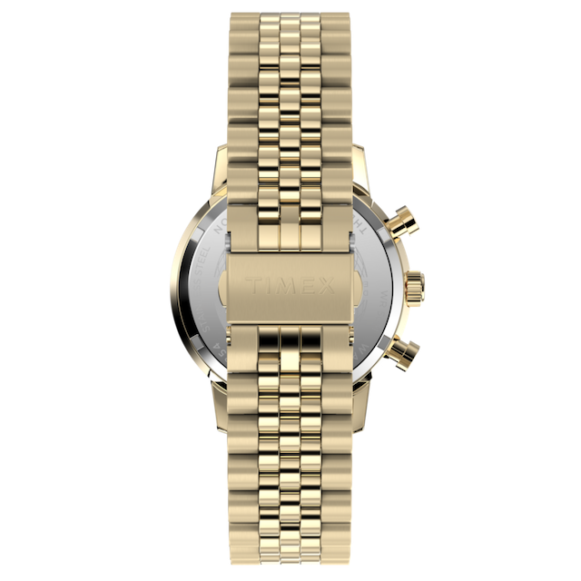 Marlin® Quartz Chronograph 40mm Stainless Steel Bracelet Watch