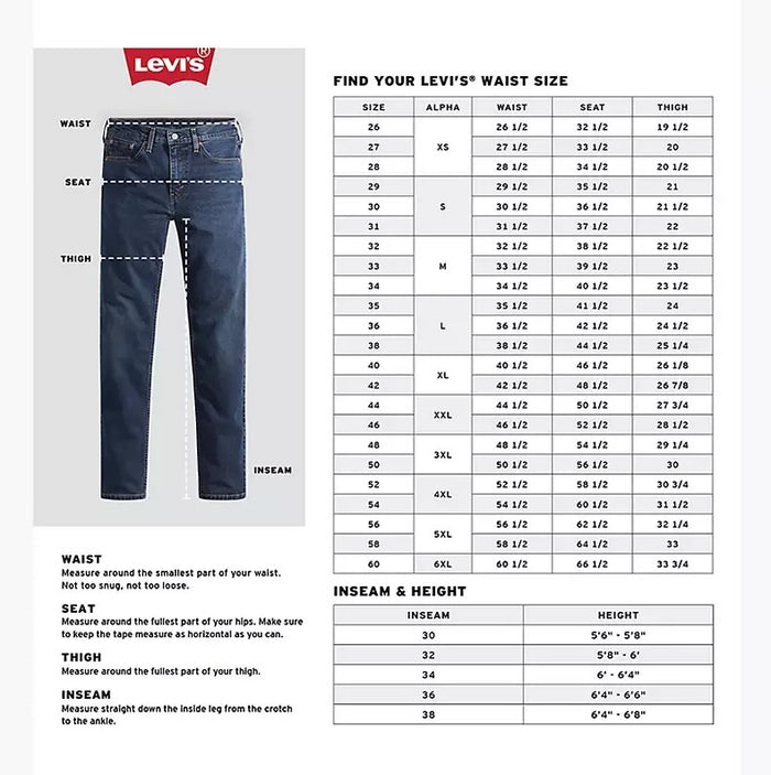 Levi jeans style arbitrary guide