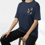 Smile Now Cat - Navy