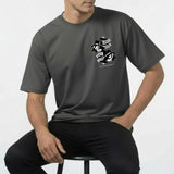 Smile Now Cat - Charcoal