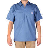 Ben Davis Short Sleeve Solid, 1/2 Zip Shirt