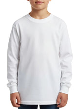 PRO CLUB YOUTH LONG SLEEVE CREWNECK T-SHIRT