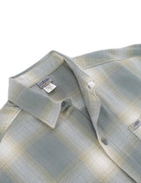 CalTop Short Sleeve Flannel - New Gray