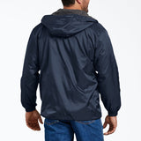 Dickies Fleece Lined Nylon Hooded Jacket - Dark Navy