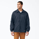 Dickies Nylon Snap Front Jacket - Dark Navy
