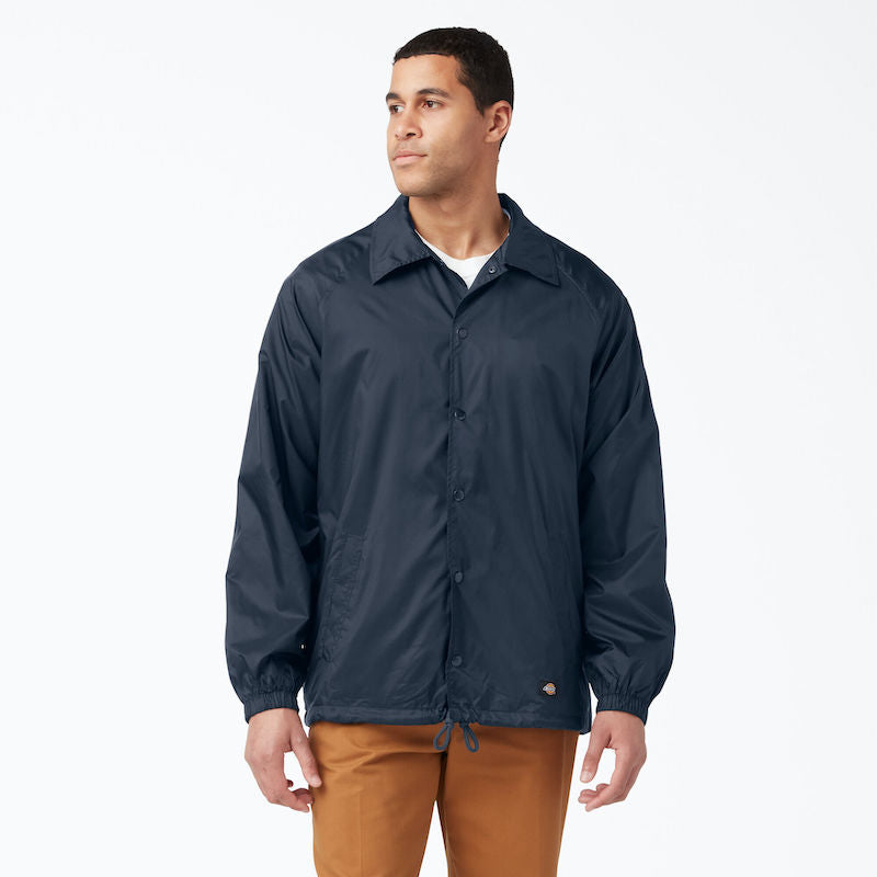 Dickies Nylon Snap Front Jacket - Dark Navy – Frank Collection