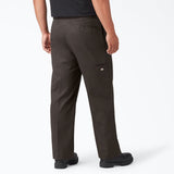 Dickies Loose Fit Double Knee Work Pants - Dark Brown