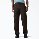 Dickies Loose Fit Double Knee Work Pants - Dark Brown