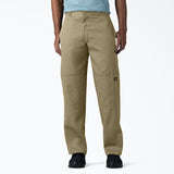 Dickies Loose Fit Double Knee Work Pants - Khaki