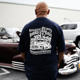 ORIGINAL FRANK COLLECTION BOMBAS AND ROLAS TEE - BLACK BACK DISPLAY