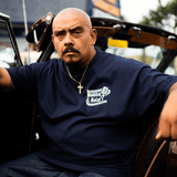 ORIGINAL FRANK COLLECTION BOMBAS AND ROLAS TEE - BLACK FRONT DISPLAY 2