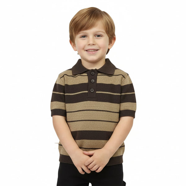 FB COUNTY KID'S CHARLIE BROWN SHIRT BROWN / TAN – Frank Collection