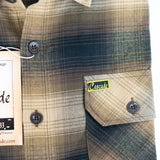 Cascade Flannel - Burnt Khaki