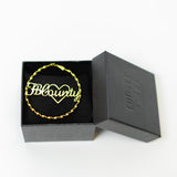 FB County Hoop Earrings