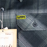 Cascade Flannel - Shadow Black